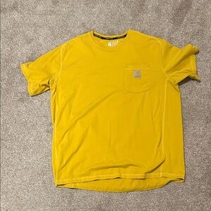 Carhartt Men's Mustard Short Sleeve Tee
